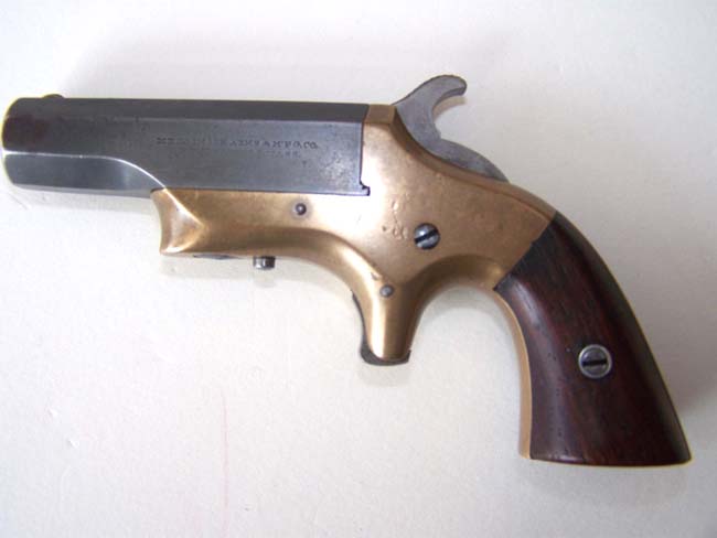 Merrimac Arms, Newburyport, Mass., "Southerner" Deringer .41 cal. circa 1860